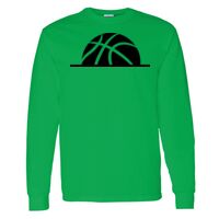 Heavy Cotton 100% Cotton Long Sleeve T Shirt Thumbnail