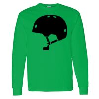 Heavy Cotton 100% Cotton Long Sleeve T Shirt Thumbnail