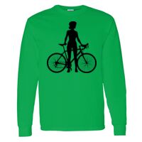 Heavy Cotton 100% Cotton Long Sleeve T Shirt Thumbnail