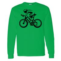 Heavy Cotton 100% Cotton Long Sleeve T Shirt Thumbnail