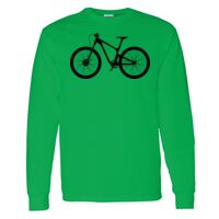Heavy Cotton 100% Cotton Long Sleeve T Shirt Thumbnail