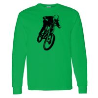 Heavy Cotton 100% Cotton Long Sleeve T Shirt Thumbnail