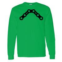 Heavy Cotton 100% Cotton Long Sleeve T Shirt Thumbnail