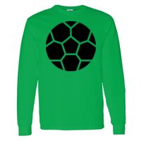 Heavy Cotton 100% Cotton Long Sleeve T Shirt Thumbnail