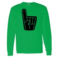 Heavy Cotton 100% Cotton Long Sleeve T Shirt Thumbnail