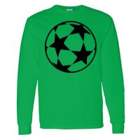 Heavy Cotton 100% Cotton Long Sleeve T Shirt Thumbnail