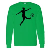 Heavy Cotton 100% Cotton Long Sleeve T Shirt Thumbnail