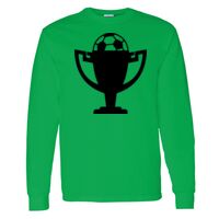 Heavy Cotton 100% Cotton Long Sleeve T Shirt Thumbnail