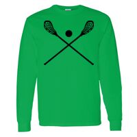 Heavy Cotton 100% Cotton Long Sleeve T Shirt Thumbnail