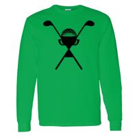 Heavy Cotton 100% Cotton Long Sleeve T Shirt Thumbnail