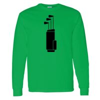 Heavy Cotton 100% Cotton Long Sleeve T Shirt Thumbnail