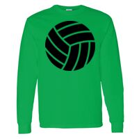 Heavy Cotton 100% Cotton Long Sleeve T Shirt Thumbnail