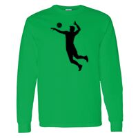 Heavy Cotton 100% Cotton Long Sleeve T Shirt Thumbnail