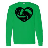 Heavy Cotton 100% Cotton Long Sleeve T Shirt Thumbnail