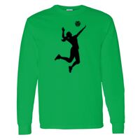 Heavy Cotton 100% Cotton Long Sleeve T Shirt Thumbnail