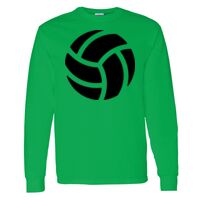 Heavy Cotton 100% Cotton Long Sleeve T Shirt Thumbnail