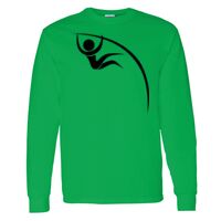 Heavy Cotton 100% Cotton Long Sleeve T Shirt Thumbnail