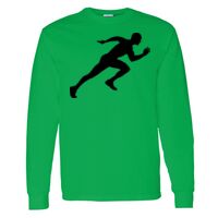 Heavy Cotton 100% Cotton Long Sleeve T Shirt Thumbnail