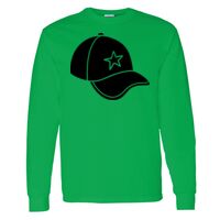 Heavy Cotton 100% Cotton Long Sleeve T Shirt Thumbnail