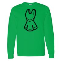 Heavy Cotton 100% Cotton Long Sleeve T Shirt Thumbnail