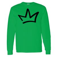 Heavy Cotton 100% Cotton Long Sleeve T Shirt Thumbnail