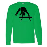Heavy Cotton 100% Cotton Long Sleeve T Shirt Thumbnail