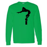 Heavy Cotton 100% Cotton Long Sleeve T Shirt Thumbnail