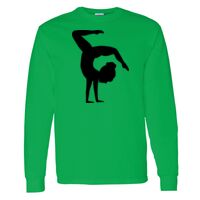 Heavy Cotton 100% Cotton Long Sleeve T Shirt Thumbnail