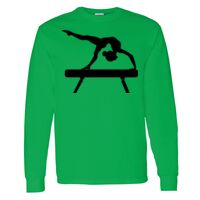 Heavy Cotton 100% Cotton Long Sleeve T Shirt Thumbnail