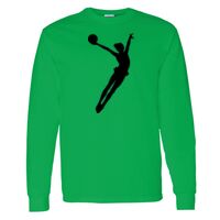 Heavy Cotton 100% Cotton Long Sleeve T Shirt Thumbnail