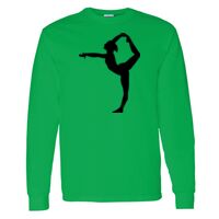 Heavy Cotton 100% Cotton Long Sleeve T Shirt Thumbnail