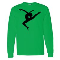 Heavy Cotton 100% Cotton Long Sleeve T Shirt Thumbnail
