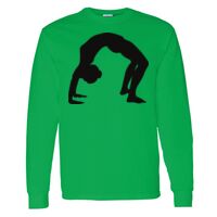 Heavy Cotton 100% Cotton Long Sleeve T Shirt Thumbnail