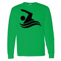 Heavy Cotton 100% Cotton Long Sleeve T Shirt Thumbnail