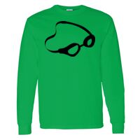 Heavy Cotton 100% Cotton Long Sleeve T Shirt Thumbnail