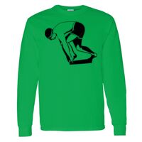 Heavy Cotton 100% Cotton Long Sleeve T Shirt Thumbnail