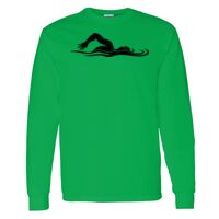 Heavy Cotton 100% Cotton Long Sleeve T Shirt Thumbnail