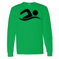 Heavy Cotton 100% Cotton Long Sleeve T Shirt Thumbnail