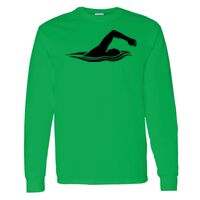 Heavy Cotton 100% Cotton Long Sleeve T Shirt Thumbnail