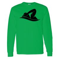 Heavy Cotton 100% Cotton Long Sleeve T Shirt Thumbnail