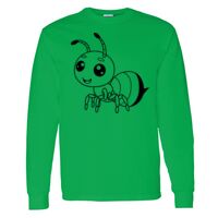 Heavy Cotton 100% Cotton Long Sleeve T Shirt Thumbnail