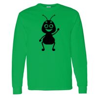 Heavy Cotton 100% Cotton Long Sleeve T Shirt Thumbnail