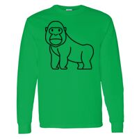 Heavy Cotton 100% Cotton Long Sleeve T Shirt Thumbnail