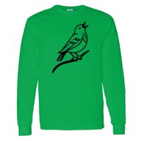 Heavy Cotton 100% Cotton Long Sleeve T Shirt Thumbnail