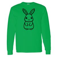 Heavy Cotton 100% Cotton Long Sleeve T Shirt Thumbnail
