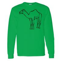 Heavy Cotton 100% Cotton Long Sleeve T Shirt Thumbnail