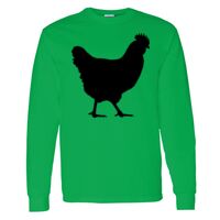 Heavy Cotton 100% Cotton Long Sleeve T Shirt Thumbnail