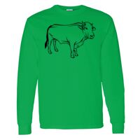 Heavy Cotton 100% Cotton Long Sleeve T Shirt Thumbnail