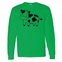 Heavy Cotton 100% Cotton Long Sleeve T Shirt Thumbnail