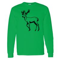 Heavy Cotton 100% Cotton Long Sleeve T Shirt Thumbnail